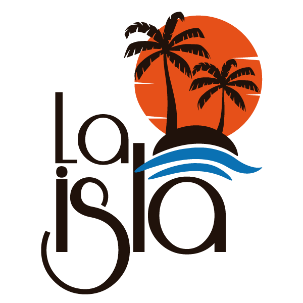 Logotipo La Isla Torre del mar diseñado por Tamara G. Ruiz